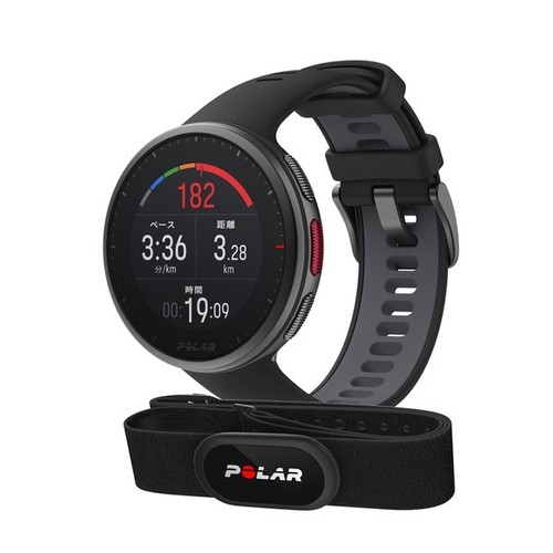 Montre polar vantage - montre, noire